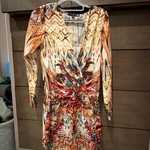 Colorful Long Sleeve Dress